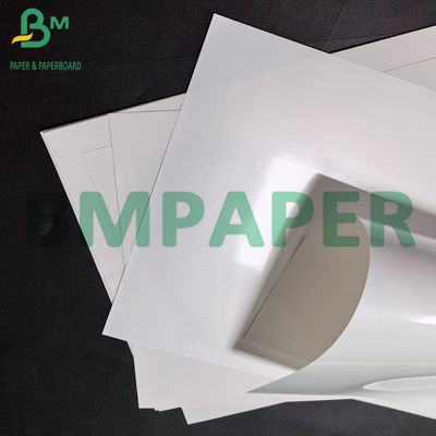 Eenzijdig bedekt thermisch synthetisch papier warmsmeltbaar thermisch PP-platen papier