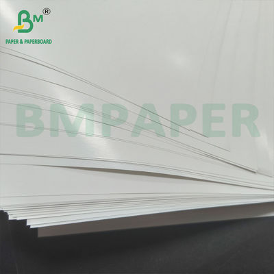 Glanzend gecoat éénzijdig etiketteringspapier 80 gsm 90 gsm Wit C1S kunstpapier