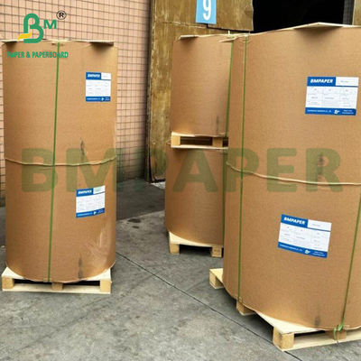 Glanzend gecoat éénzijdig etiketteringspapier 80 gsm 90 gsm Wit C1S kunstpapier