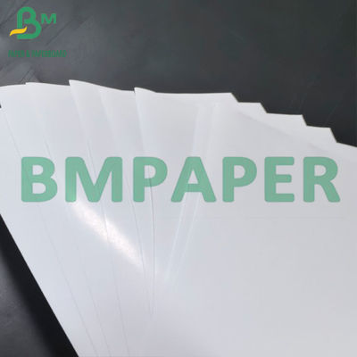 80um wit plakpapier met 80g lijn glossy papier voor laserdruk