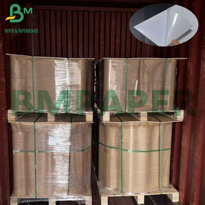 80um wit plakpapier met 80g lijn glossy papier voor laserdruk