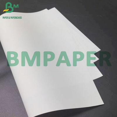 80 mm 100 mm bedekt vetvrij wit PP synthetisch papier voor het menu