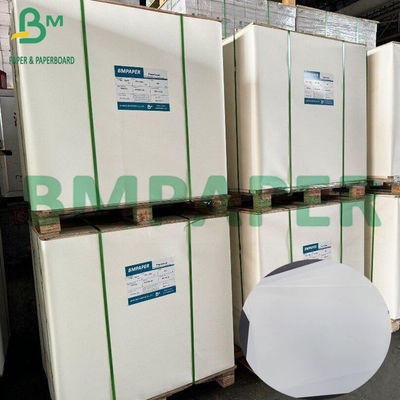 80 mm 100 mm bedekt vetvrij wit PP synthetisch papier voor het menu