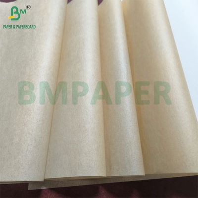 40 gsm Grade 7 Vetvast Papier Rollen En Blades Bruin Kleur Voor Voedselverpakkingen