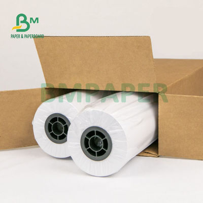 100 gm 150 gm Matt Coated CAD Plotter Paper Roll 24' 36' X 300ft Dye Ink