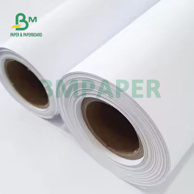 100 gm 150 gm Matt Coated CAD Plotter Paper Roll 24' 36' X 300ft Dye Ink