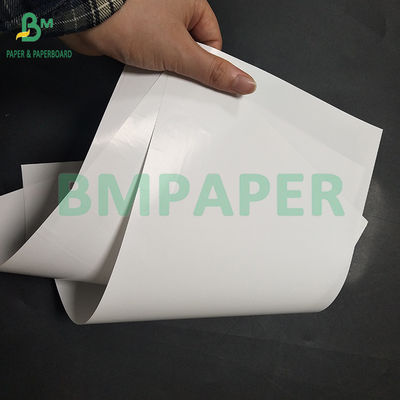 70 gm witte inkjetdruk enkelzijdig gecoat papier voor labelplaat