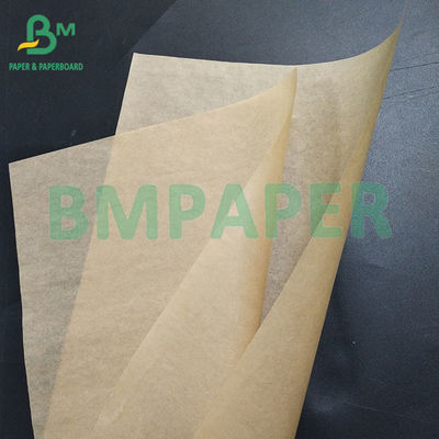 40 gm Bruin vetvrij papier voor voedselverzorging Hamburger wrappers Rolls Kit 7