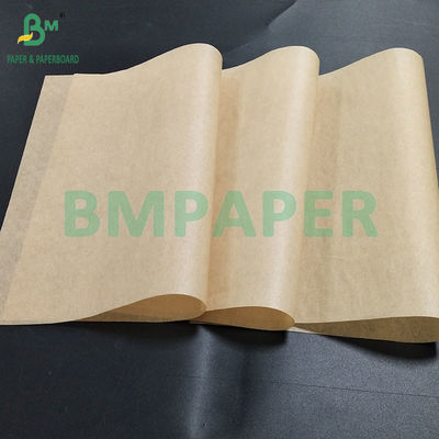 40 gm Bruin vetvrij papier voor voedselverzorging Hamburger wrappers Rolls Kit 7