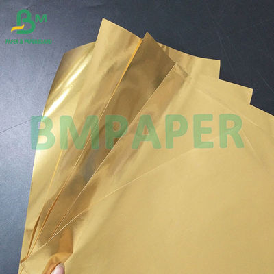 70 gm 763 mm Afdrukbaarheid Zilveren natte sterkte Aluminiserend bierlabel Holografisch papier