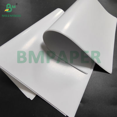 70 gsm 80 gsm C1S Eenszijdig bekleed papier voor etiketten Goede stijfheid 70cm 90cm