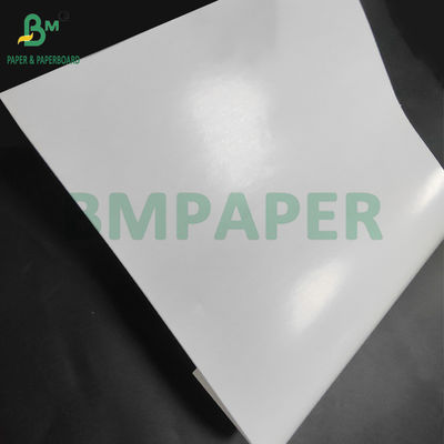 70 gsm 80 gsm C1S Eenszijdig bekleed papier voor etiketten Goede stijfheid 70cm 90cm