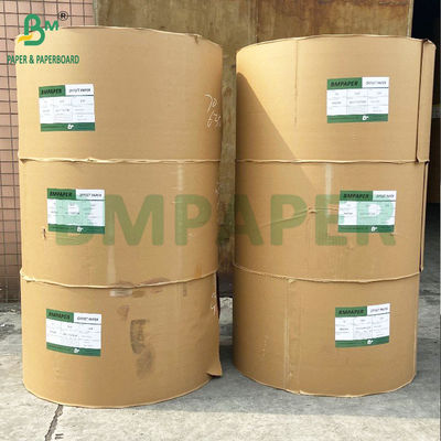 Gecoat eenzijdig C1S Gloss Label Face Paper 90gsm Voor etikettering industrie