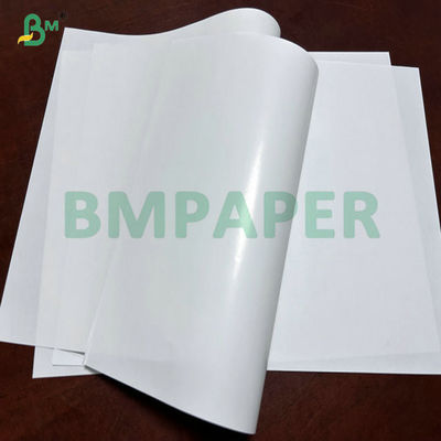 80 gram 115 gram coating eenzijdig glanzend papier voor middel etiketten 80cm 86cm