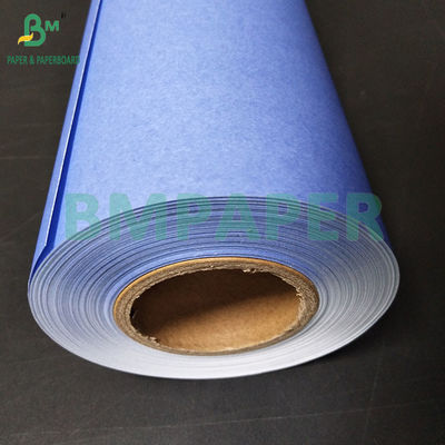 18" 20LB Single Side Purple Blue CAD Plotter Paper 2" Core voor Engineering Electrostatic Copying