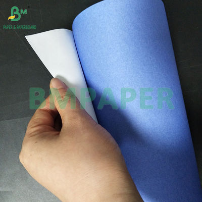 18" 20LB Single Side Purple Blue CAD Plotter Paper 2" Core voor Engineering Electrostatic Copying