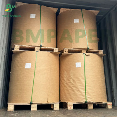 50 g 60 g puur bruin vezel kraftpapier 102 cm bruin zak papierrol