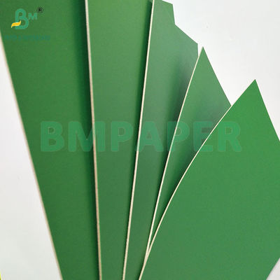 1.2MM Glanzend gecoat groen gelamineerd grijs karton met hoge stijfheid