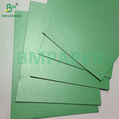 1.2MM Glanzend gecoat groen gelamineerd grijs karton met hoge stijfheid