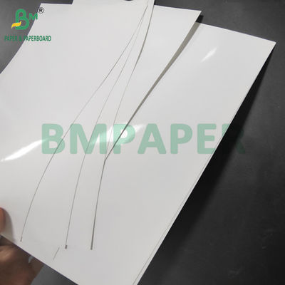 Digitaal gecoate glosspapier van 128 gram voor menu 32 x 45 cm