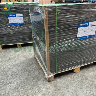 150 gm 180 gm Zwart kartonpapier voor winkeltassen vouwbestendig 70 x 100 cm