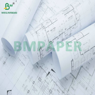 36' x 500ft 3' Core Format CAD Inkjet Paper Roll voor het afdrukken van architecturale plannen