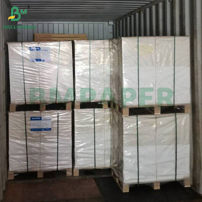 Goed afdruk-effect glad 300 gm + 15 g PE bedekt karton Wit 65 x 95 cm