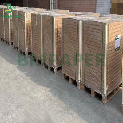 Recyclebaar glad 350 gm + 20 g eenzijdig PE bedekt wit voedselbord 900 mm