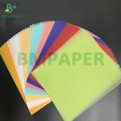110 gram kleurenpapier 787 mm bij 1092 mm halftranslucent geperleerd goudsplinterpapier