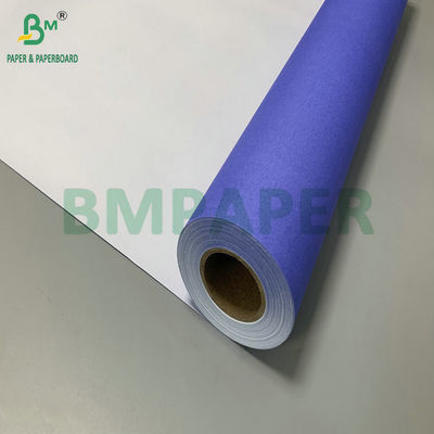 24' x 150' eenzijdig paarsblauw 20lb CAD Bond Paper Roll 2' Core