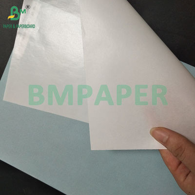 50 g wit en blauw oliebestendig glaspapier zelfklevend rugpapier