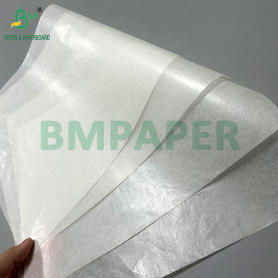 35 gram wit, oliebestendige, met was bekleed papier voor het inpakken van broodjes A4-blad