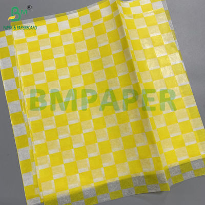 40g 50g eenzijdig met was bedekt papier Voedingsmiddelenverpakkingspapier Wit Zwart Kraft Koffiekleur