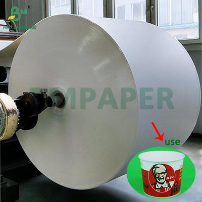 280 gm + 15 g PE gecoate witte schotel karton voor gebakken kip