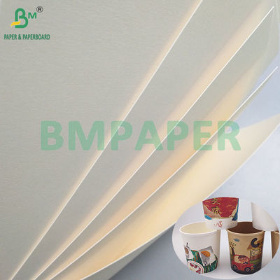 260gsm+18PE Matte coated Food Oilproof Paper voor het maken van wegwerppapierbekers en -bakken