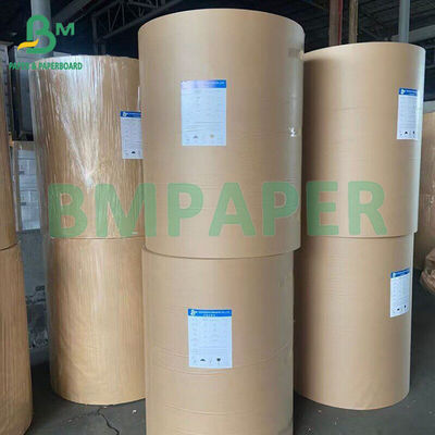 60 g bruin gerecycled kraft-linerpapier voor het maken van rolbuiskernen