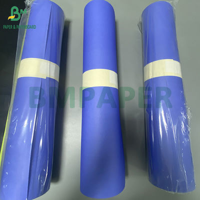 80 gram Digitaal Plotter Papier Rollen Breedformaat Kleur Paars Blauw 35&quot; X 300ft