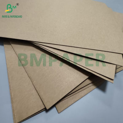 Kraft bruin gegolfd papierplaat N fluit voor logistieke verpakkingen 70 x 100 cm