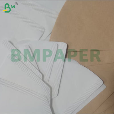 Bruin eenmalig koffiefilterpapier 100 tel 2-4 kopjes Ripple papier