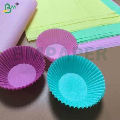 Cupcake Liner Paper voor bakken 40g 50g Koffiekleur Vetvast Papier