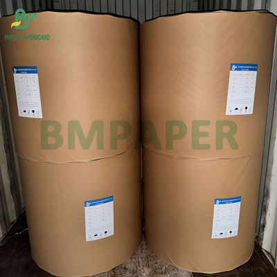 Kraft Board 320g + 20g PE Natuurlijk Bruin Voedselbeker Papier 32" Rollen 3" Kern 32 1 Meter Buitendeursnede