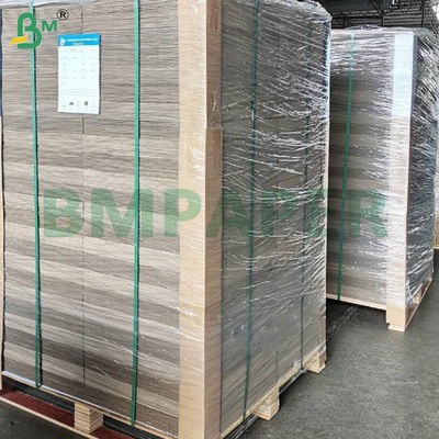 2 mm duplex karton papier bedekt wit karton met grijze achterplaten