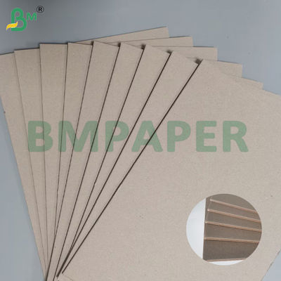 2 mm ongecoat grijs chipboard gerecycled pulp book binding board 70 * 110cm