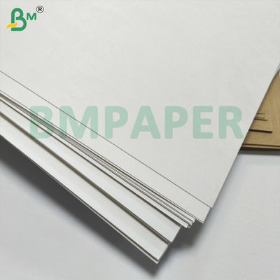 BMPAPER Vloeistofbestendige witte en bruine Cupstock papier gelaagd met PE-coating