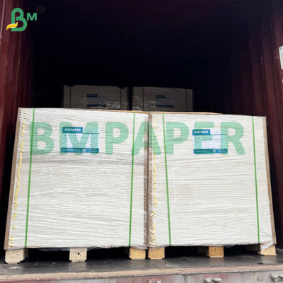 BMPAPER Vloeistofbestendige witte en bruine Cupstock papier gelaagd met PE-coating