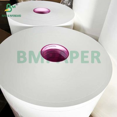 34 mm x 6000 m Witte MG-papierrol 25 g 26 g Voor het inpakken van plastic rietjes