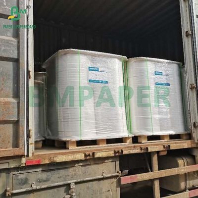 34 mm x 6000 m Witte MG-papierrol 25 g 26 g Voor het inpakken van plastic rietjes