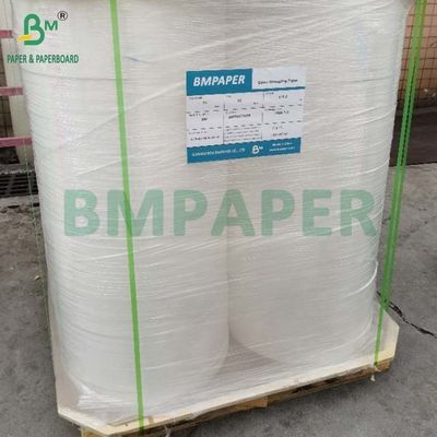 34 mm x 6000 m Witte MG-papierrol 25 g 26 g Voor het inpakken van plastic rietjes