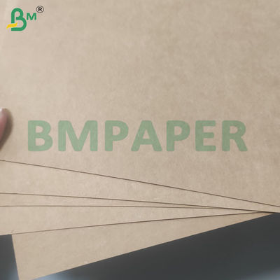 Vrouwelijk bruin aan één zijde gecoate kraftpapierplaten voor verpakkingsdozen