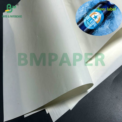 68 gsm 70 gsm 1100 mm Breedte Hoog natte sterkte C1S papier voor bierflesse etiketten